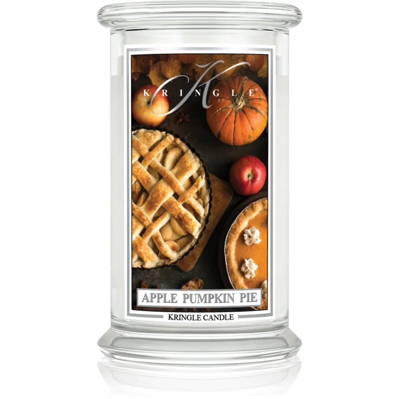 Kringle Candle Classic Apple Pumpkin Pie dišeča sveča 623 g