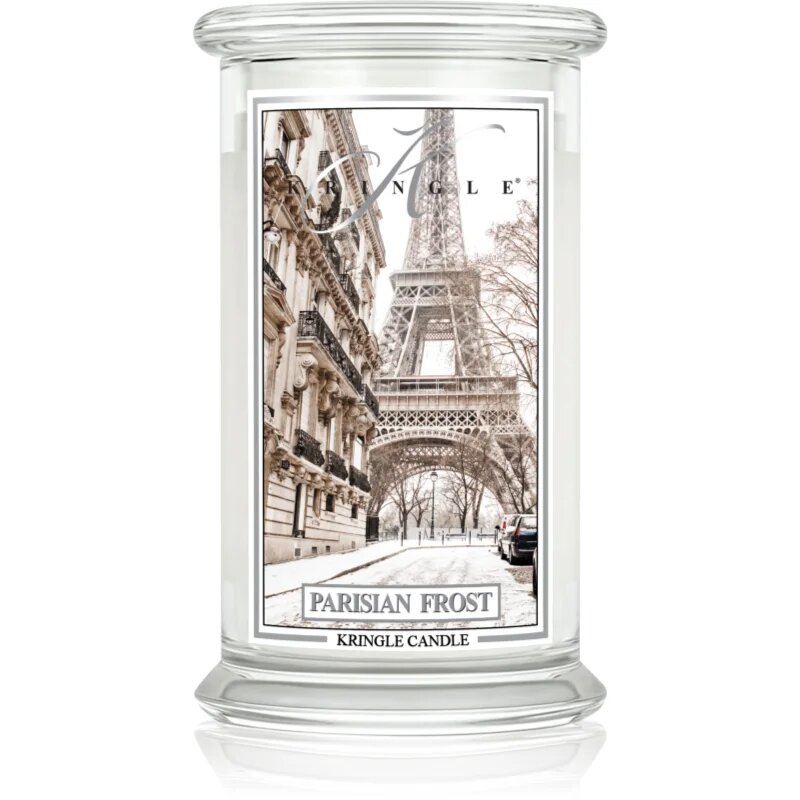 Kringle Candle Classic Parisian Frost dišeča sveča 623 g