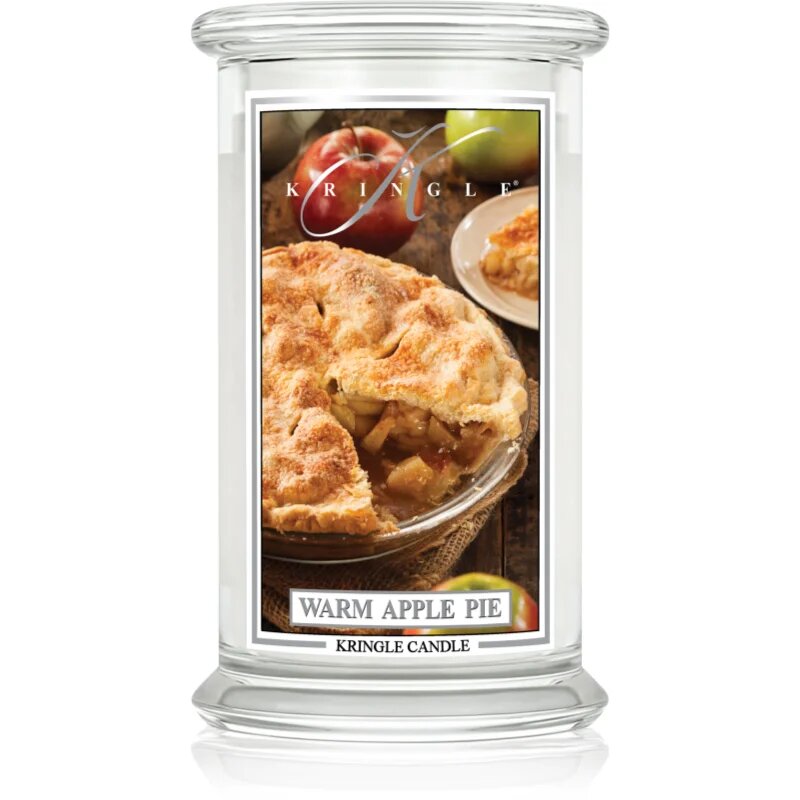 Kringle Candle Classic Warm Apple Pie dišeča sveča 623 g