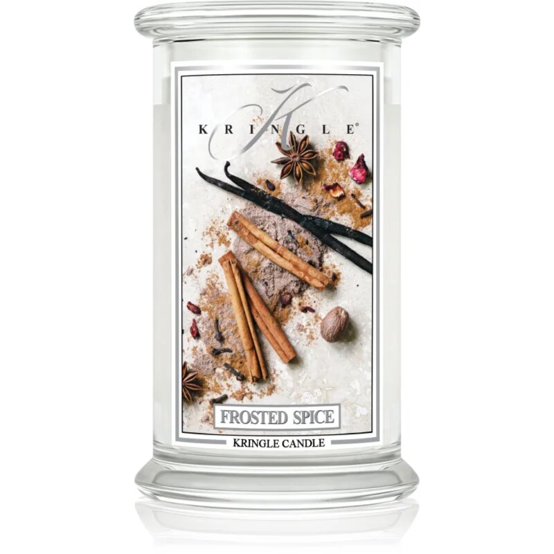 Kringle Candle Frosted Spices dišeča sveča 624 g