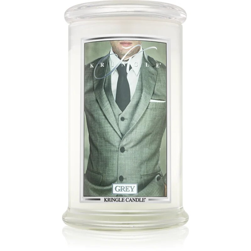 Kringle Candle Grey dišeča sveča 624 g