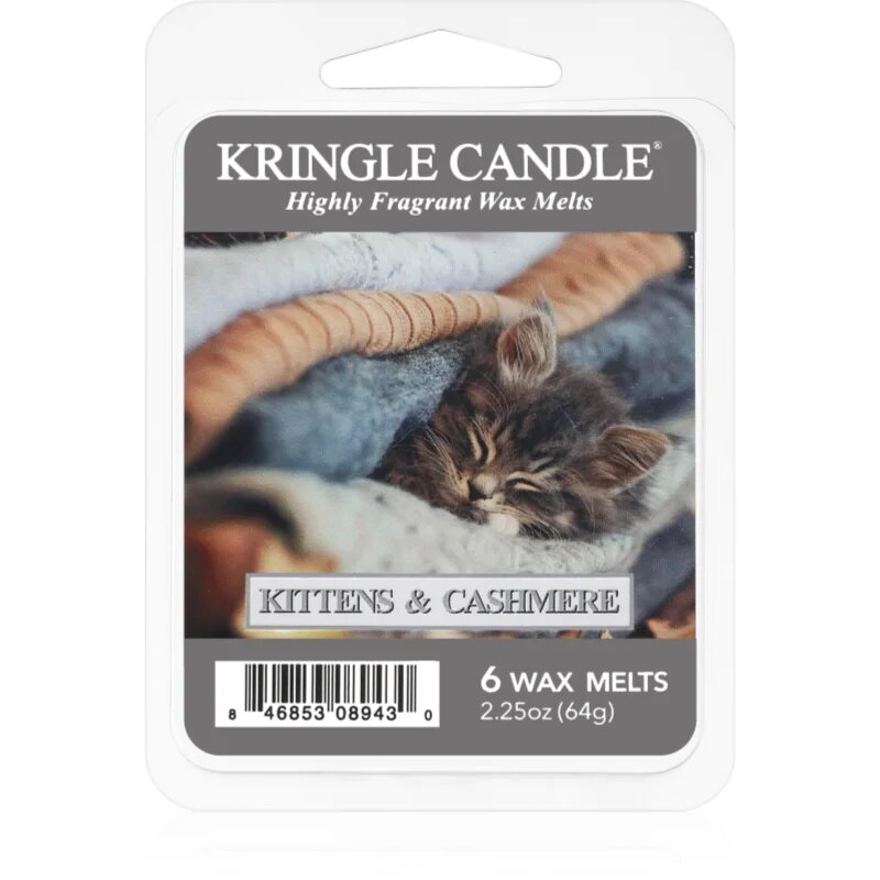 Kringle Candle Kittens & Cashmere vosek za aroma lučko 64 g