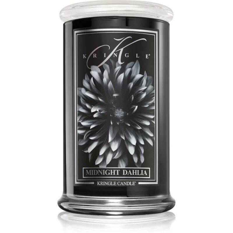 Kringle Candle Midnight Dahlia dišeča sveča 623 g