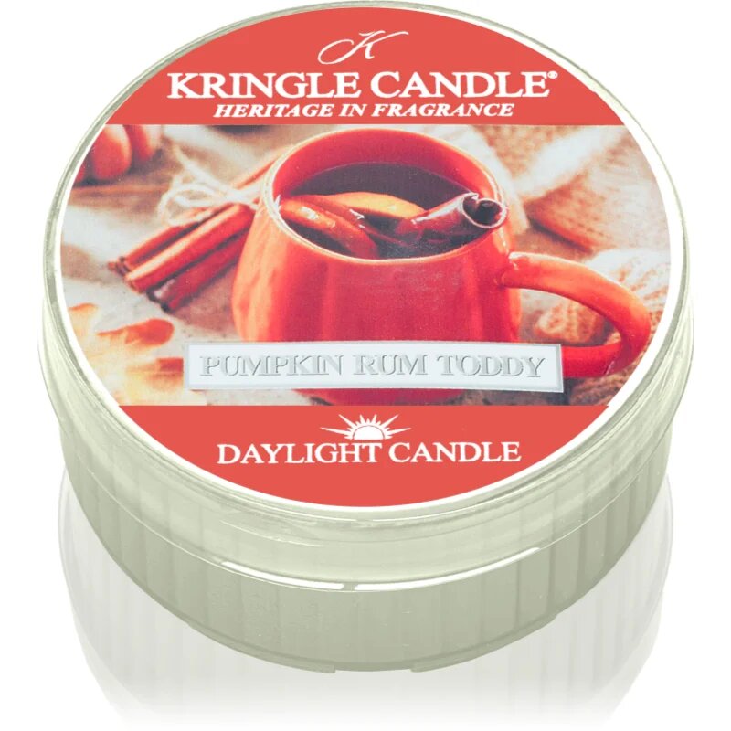 Kringle Candle Pumpkin Rum Toddy čajna sveča 42 g