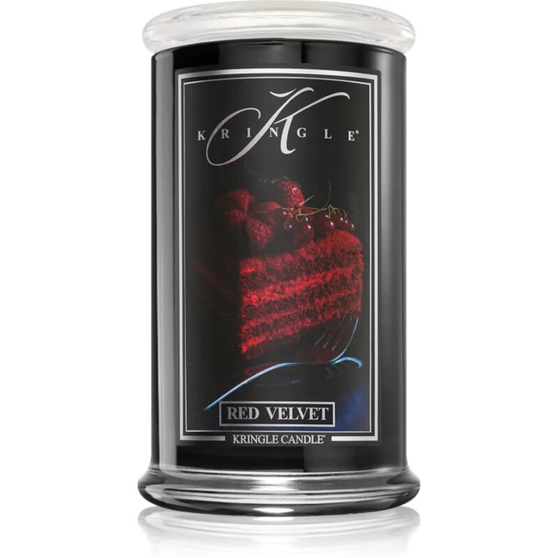 Kringle Candle Red Velvet dišeča sveča 623 g