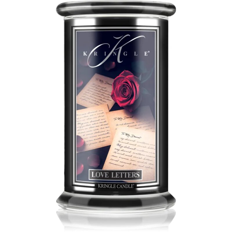 Kringle Candle Reserve Love Letters dišeča sveča 623 g