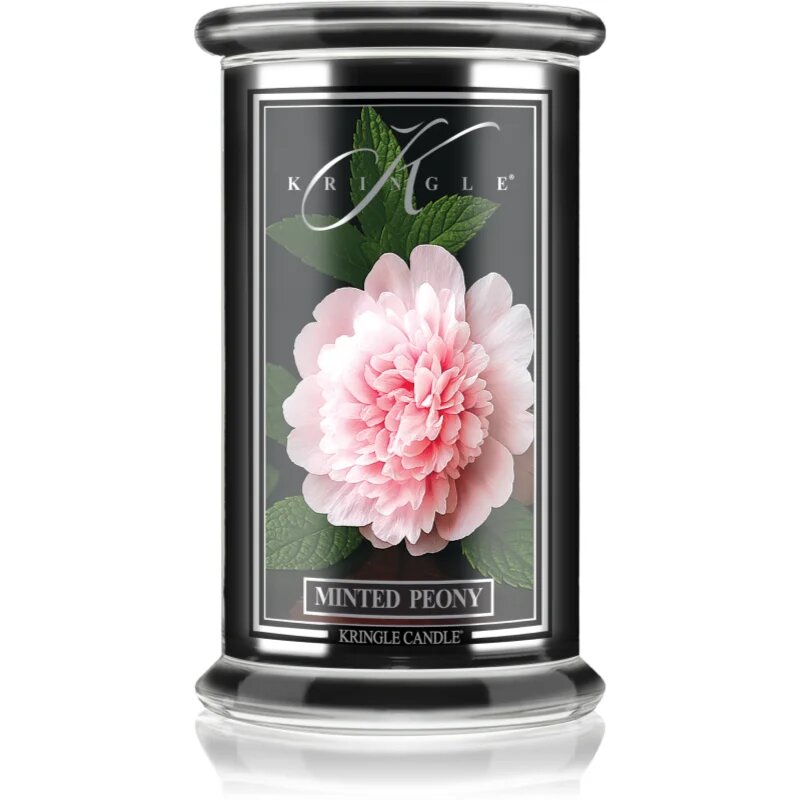 Kringle Candle Reserve Minted Peony dišeča sveča 623 g