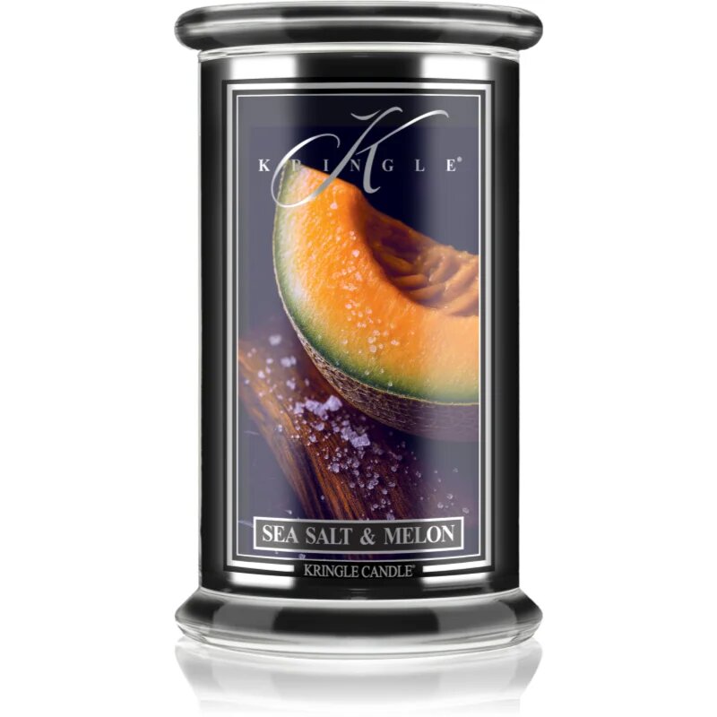 Kringle Candle Reserve Sea Salt & Melon dišeča sveča 623 g