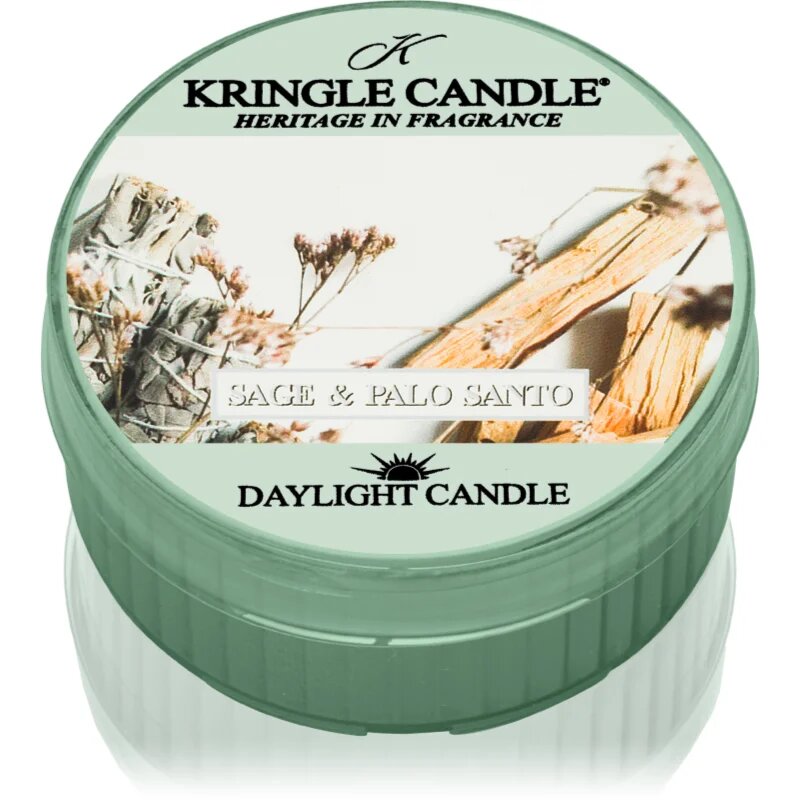 Kringle Candle Sage & Palo Santo čajna sveča 42 g