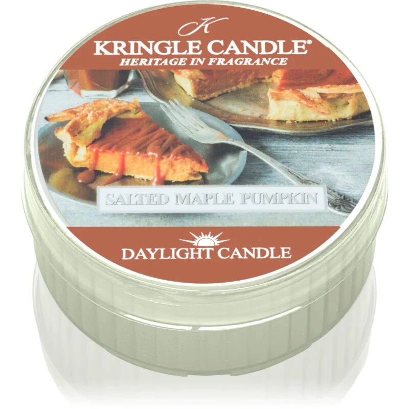 Kringle Candle Salted Maple Pumpkin čajna sveča 42 g
