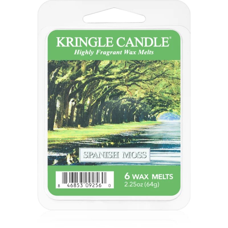 Kringle Candle Spanish Moss vosek za aroma lučko 64 g