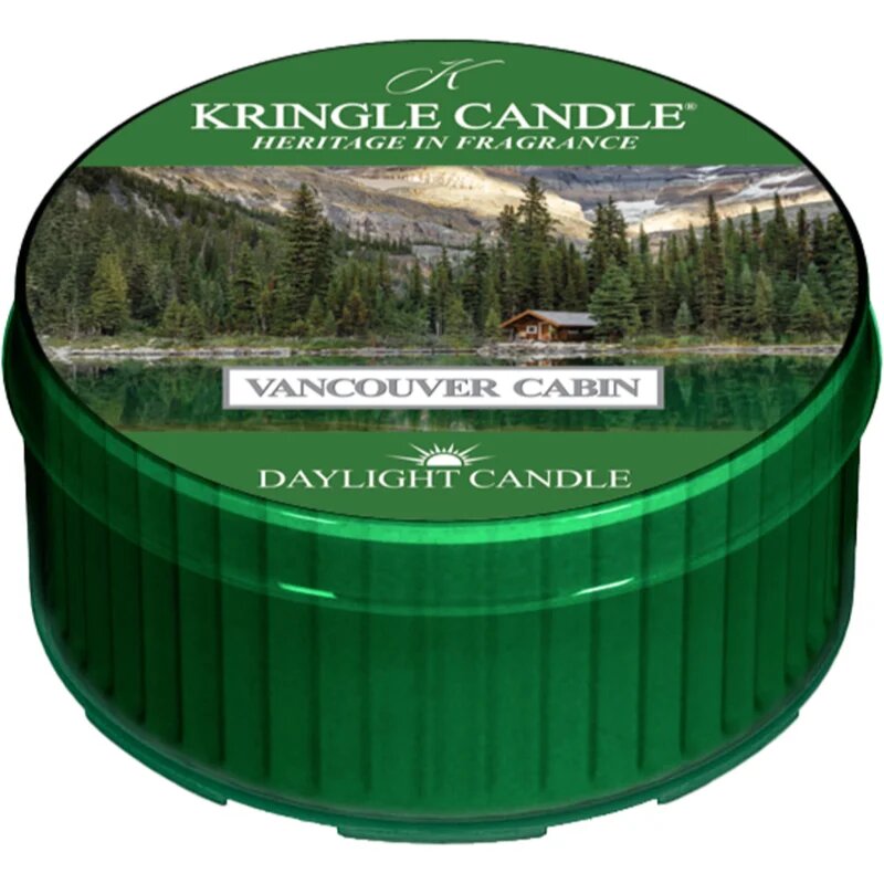 Kringle Candle Vancouver Cabin Daylight dišeča sveča 42 g