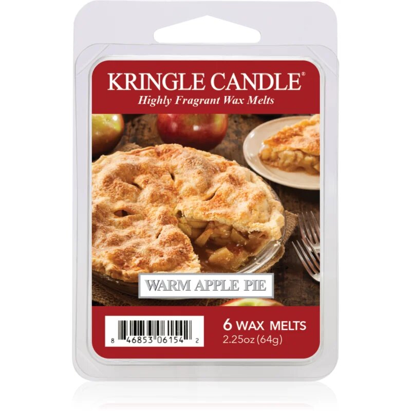 Kringle Candle Warm Apple Pie vosek za aroma lučko 64 g