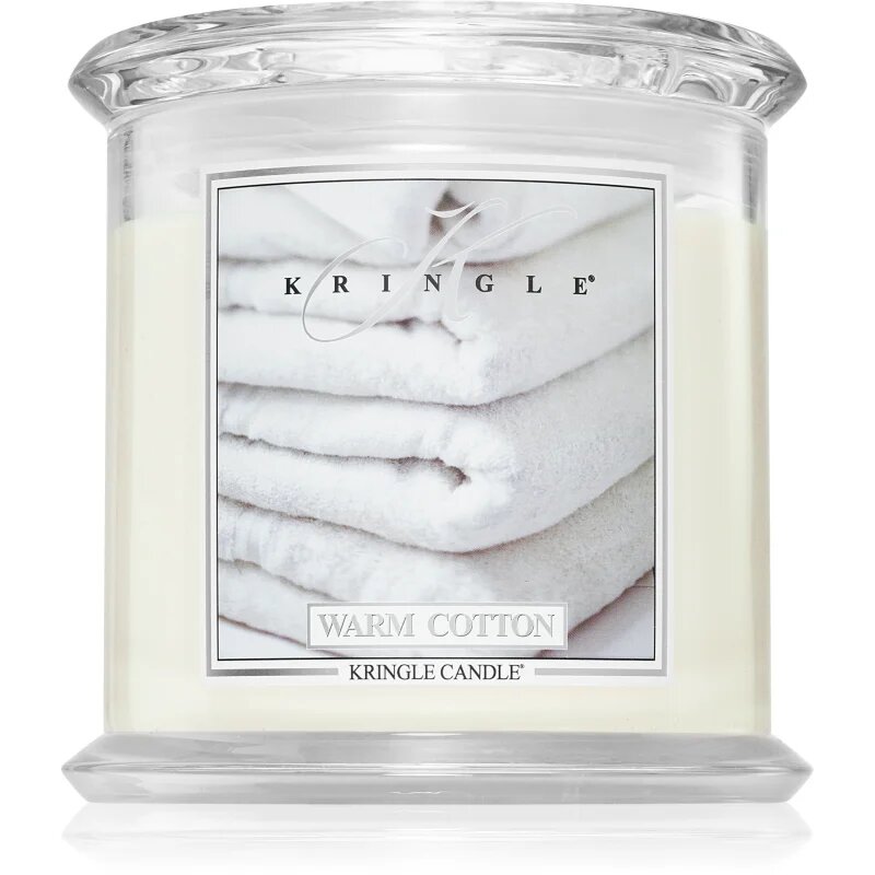 Kringle Candle Warm Cotton dišeča sveča 907 g