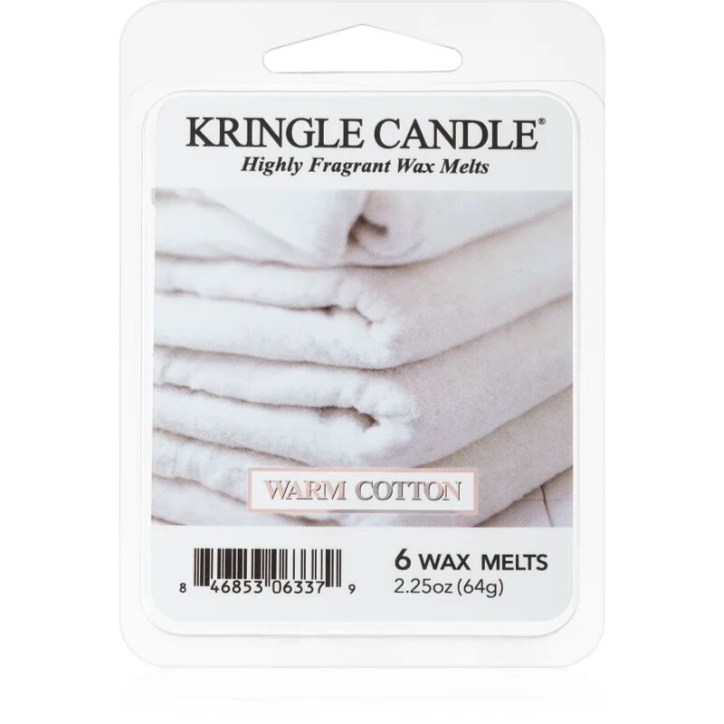 Kringle Candle Warm Cotton vosek za aroma lučko 64 g