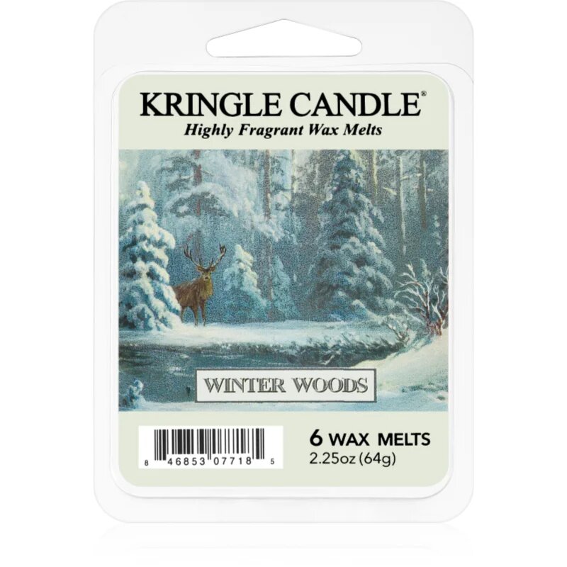Kringle Candle Winter Woods vosek za aroma lučko 64 g