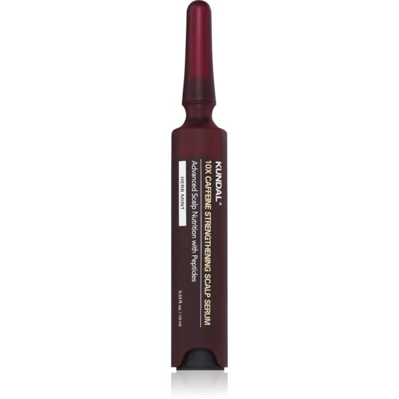 KUNDAL Caffeine 10X Herb Mint krepilni serum za lasišče 10 ml