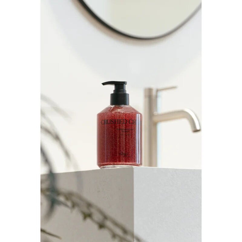 KUNDAL Objet Exfoliating & Waterfull Hand Wash eksfoliacijsko tekoče milo za roke z vonjem Crushed Cherry 380 ml