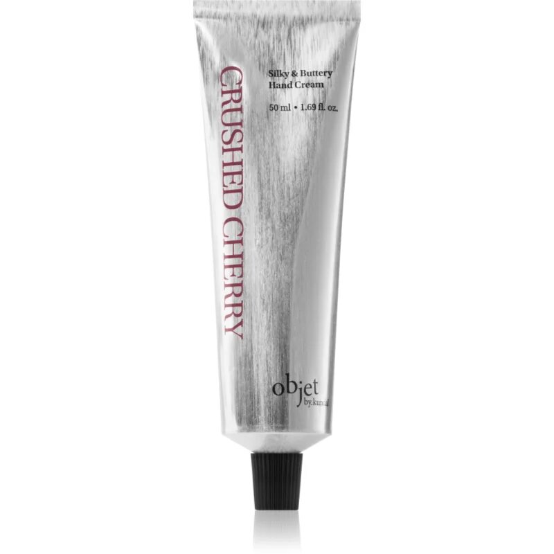 KUNDAL Objet Silky & Buttery Hand Cream intenzivno vlažilna krema za roke z vonjem Crushed Cherry 50 ml