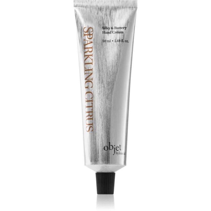 KUNDAL Objet Silky & Buttery Hand Cream negovalna krema za roke s hranilnim učinkom z vonjem Sparkling Citrus 50 ml