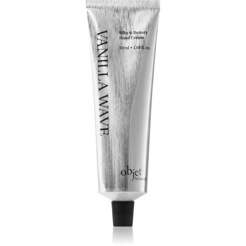 KUNDAL Objet Silky & Buttery Hand Cream negovalna krema za roke za prehrano in hidracijo z vonjem Vanilla Wave 50 ml