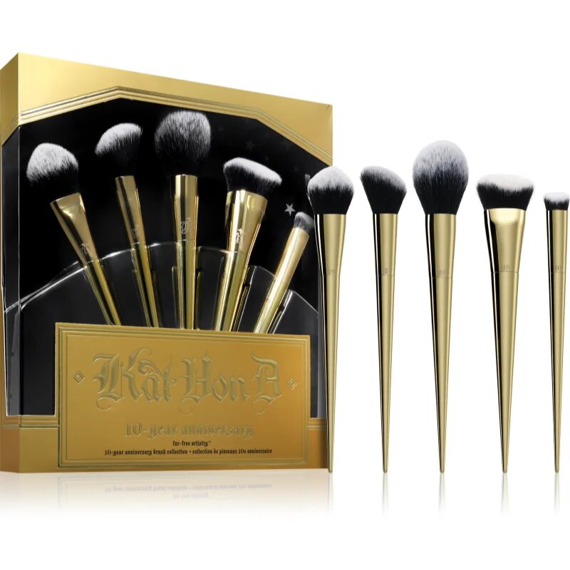 KVD Beauty Kat Von D 10th Anniversary set čopičev