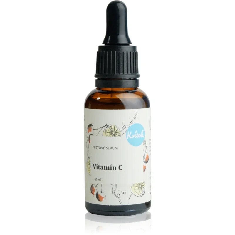 Kvitok Vitamin C antioksidantni serum za zrelo kožo 30 ml