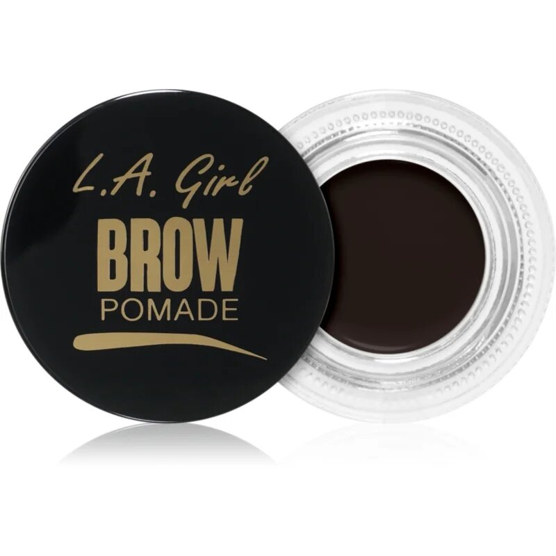 L.A. Girl Cosmetics Brow Pomade pomada za obrvi odtenek Soft Black 3 g