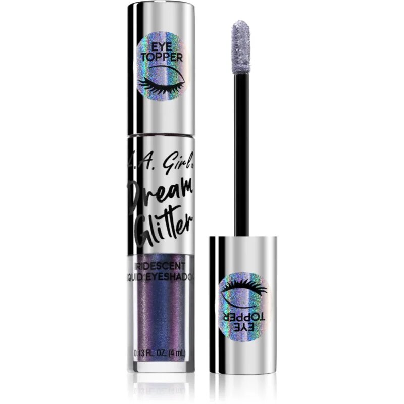 L.A. Girl Cosmetics Dream Glitter bleščeča tekoča senčila za oči odtenek Meteo Shower 4 ml