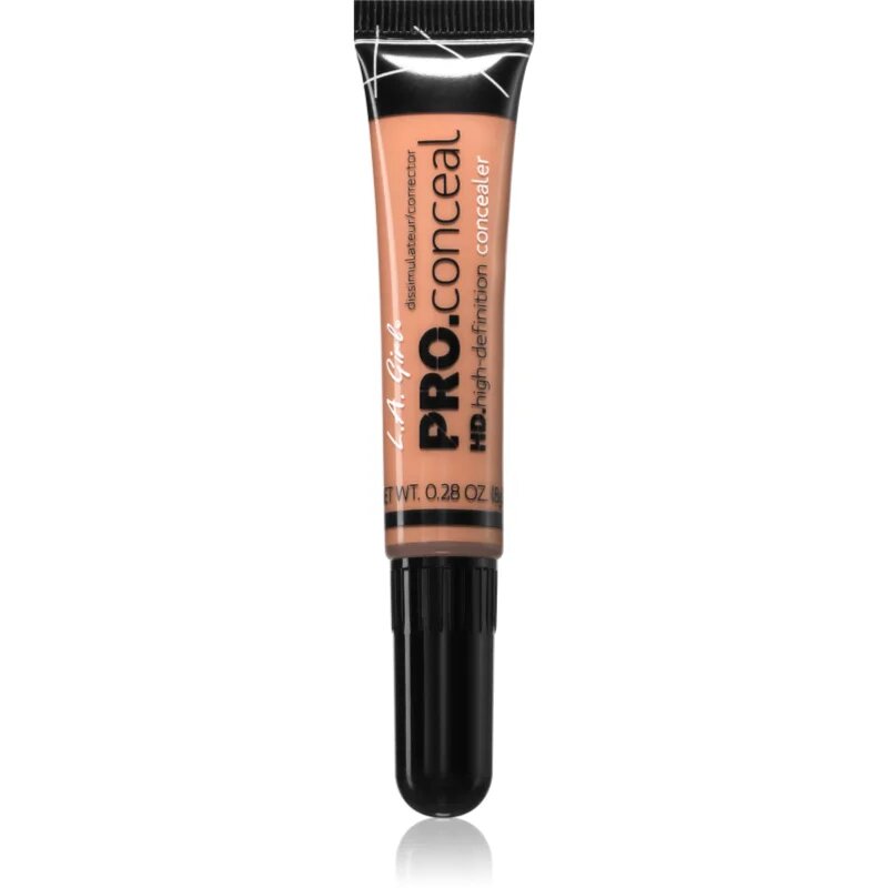 L.A. Girl Cosmetics HD Pro. Conceal tekoči korektor odtenek Nude 8 g