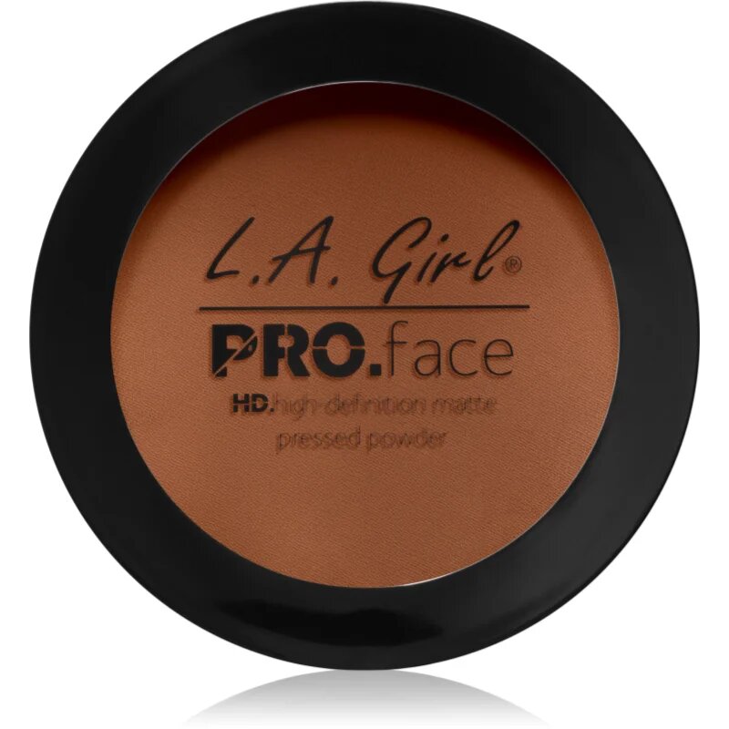 L.A. Girl Cosmetics PRO. Face HD kompaktni puder z mat učinkom odtenek Warm Caramel 7 g
