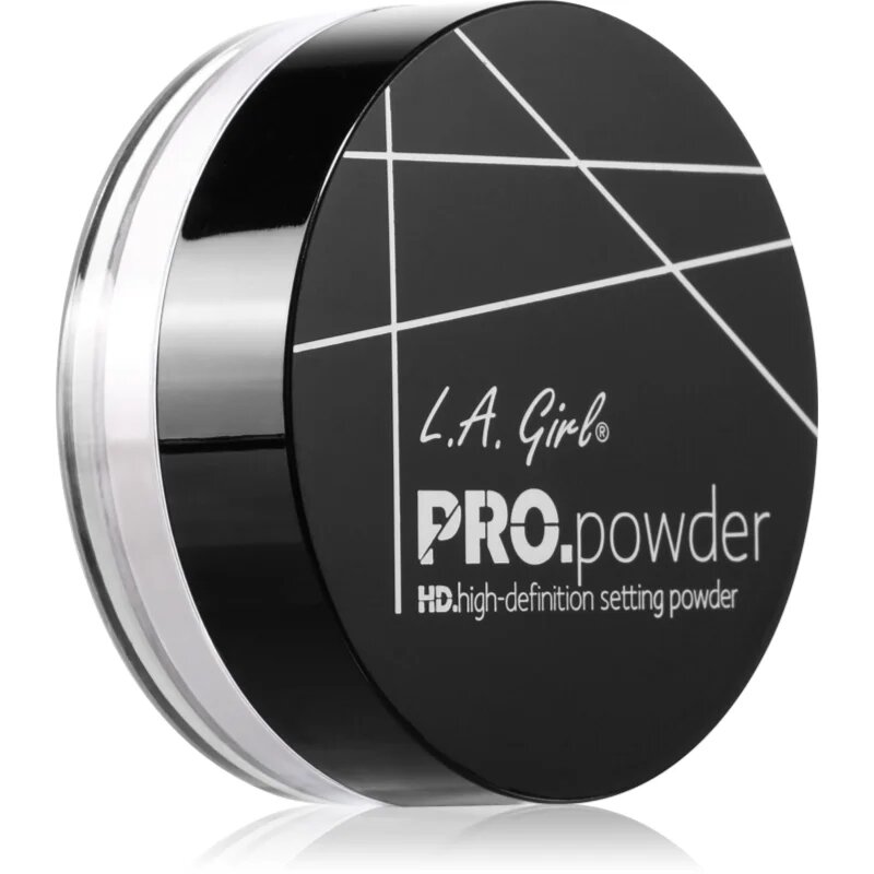 L.A. Girl Cosmetics PRO. Powder HD transparentni fiksacijski puder odtenek Translucent 5 g
