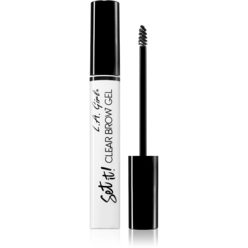 L.A. Girl Cosmetics Set It transparentni fiksacijski gel za obrvi 2.5 ml