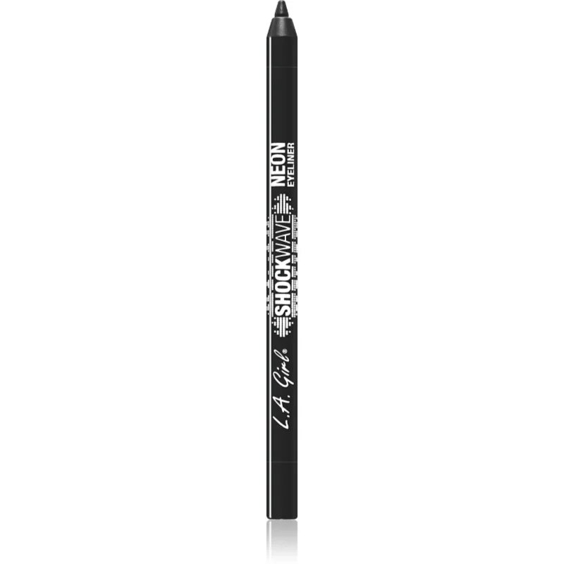 L.A. Girl Cosmetics Shockwave gel črtalo za oči odtenek Blackout 1.2 g