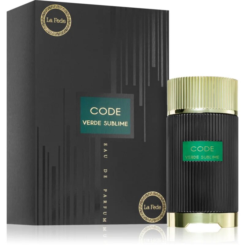 La Fede Code Verde Sublime parfumska voda uniseks 100 ml