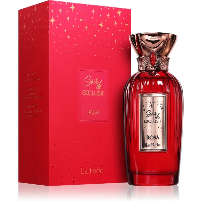 La Fede Soir de Exclusif Rosa parfumska voda uniseks 100 ml
