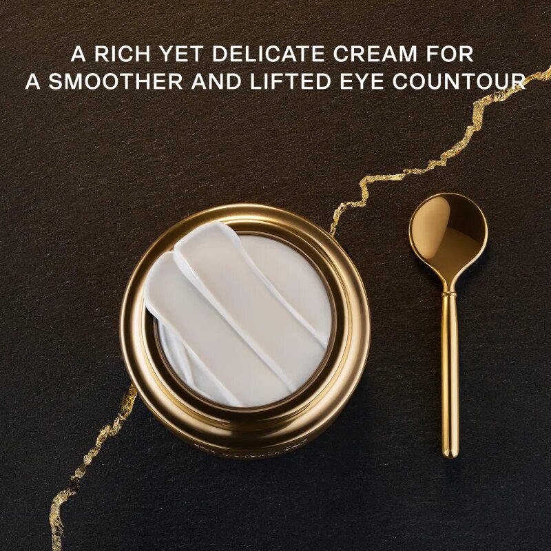 La Prairie Pure Gold Radiance Eye Cream luksuzna krema za oči in veke za posvetlitev in zgladitev kože refill 20 ml