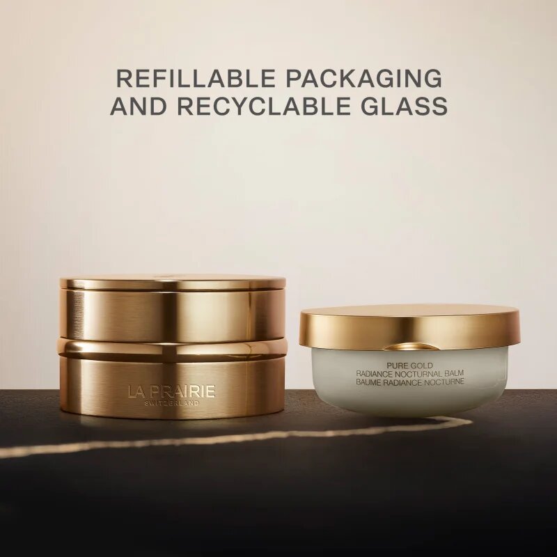 La Prairie Pure Gold Radiance Nocturnal Balm hranilni nočni balzam za krepitev kože refill 60 ml