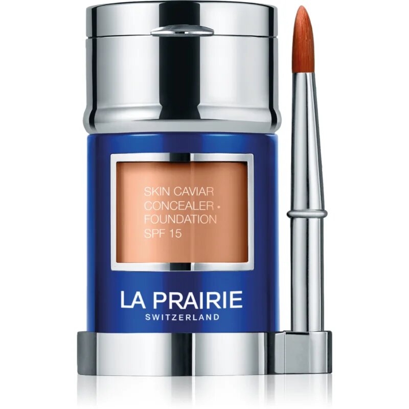 La Prairie Skin Caviar Concealer Foundation puder in korektor SPF 15 odtenek NC-20 Peche 30 ml