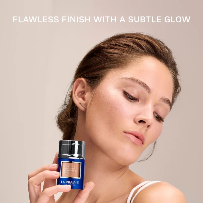 La Prairie Skin Caviar Concealer Foundation puder in korektor SPF 15 odtenek NC-20 Peche 30 ml