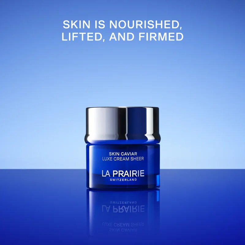 La Prairie Skin Caviar Luxe Cream Sheer luksuzna učvrstitvena krema s hranilnim učinkom inovacija 50 ml
