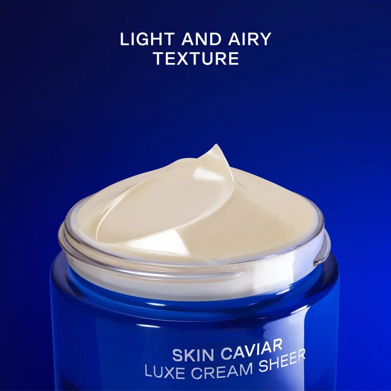 La Prairie Skin Caviar Luxe Cream Sheer luksuzna učvrstitvena krema s hranilnim učinkom inovacija 50 ml
