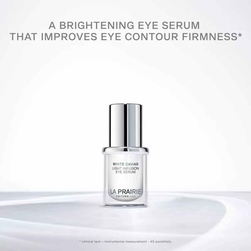 La Prairie White Caviar Light Infusion Eye Serum serum za osvetljevanje za predel okoli oči 15 ml