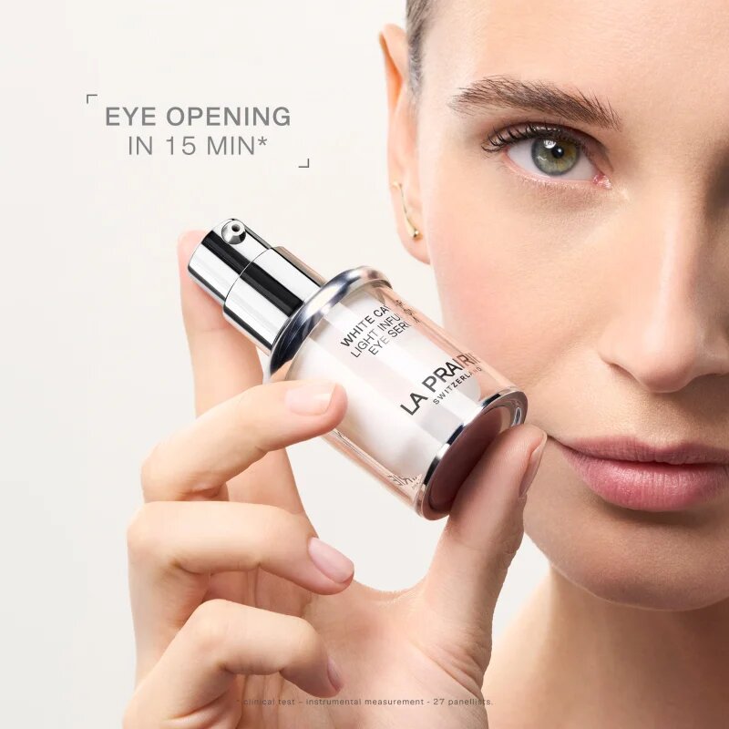 La Prairie White Caviar Light Infusion Eye Serum serum za osvetljevanje za predel okoli oči 15 ml