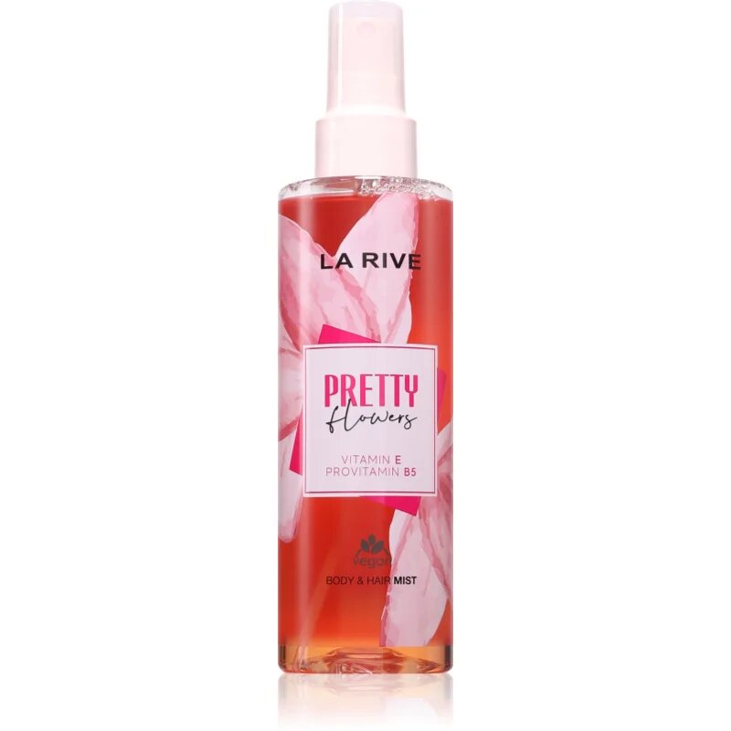 La Rive Pretty Flowers Body & Hair Mist odišavljeno pršilo za telo in lase za ženske 200 ml