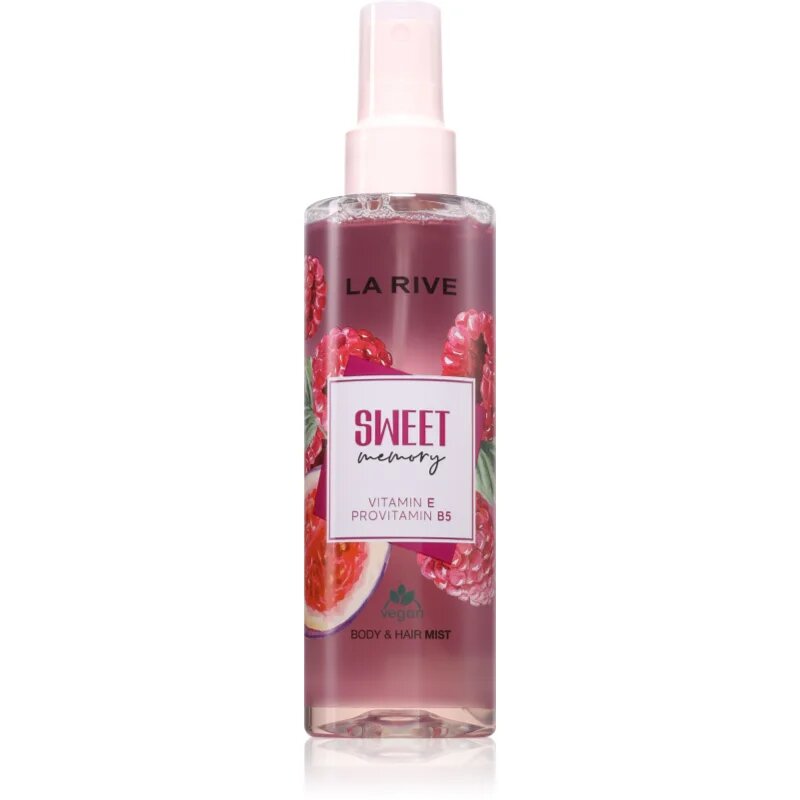 La Rive Sweet Memory parfumska meglica za telo in lase za ženske 200 ml