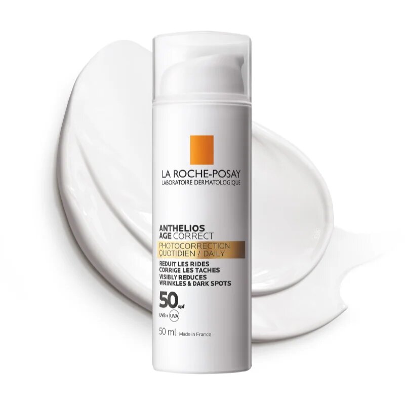 La Roche-Posay Anthelios Age Correct dnevna zaščitna krema proti staranju kože SPF 50 50 ml