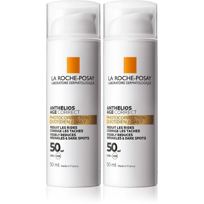 La Roche-Posay Anthelios Age Correct set proti staranju kože