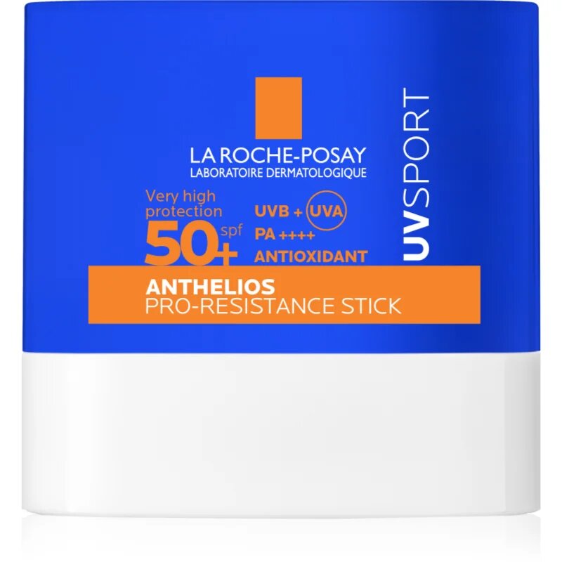 La Roche-Posay Anthelios UV Sport Pro-Resistance Stick vodoodporna zaščitna krema za športnike v paličici SPF 50+ 8 g