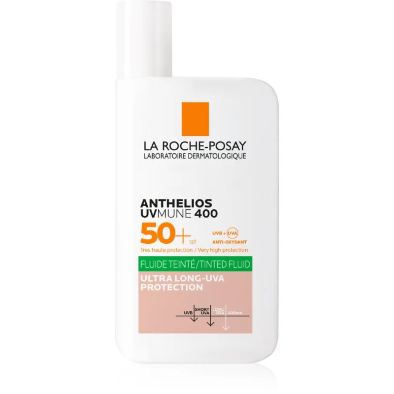 La Roche-Posay Anthelios UVMUNE 400 obarvani ultra-lahek fluid SPF 50+ 50 ml